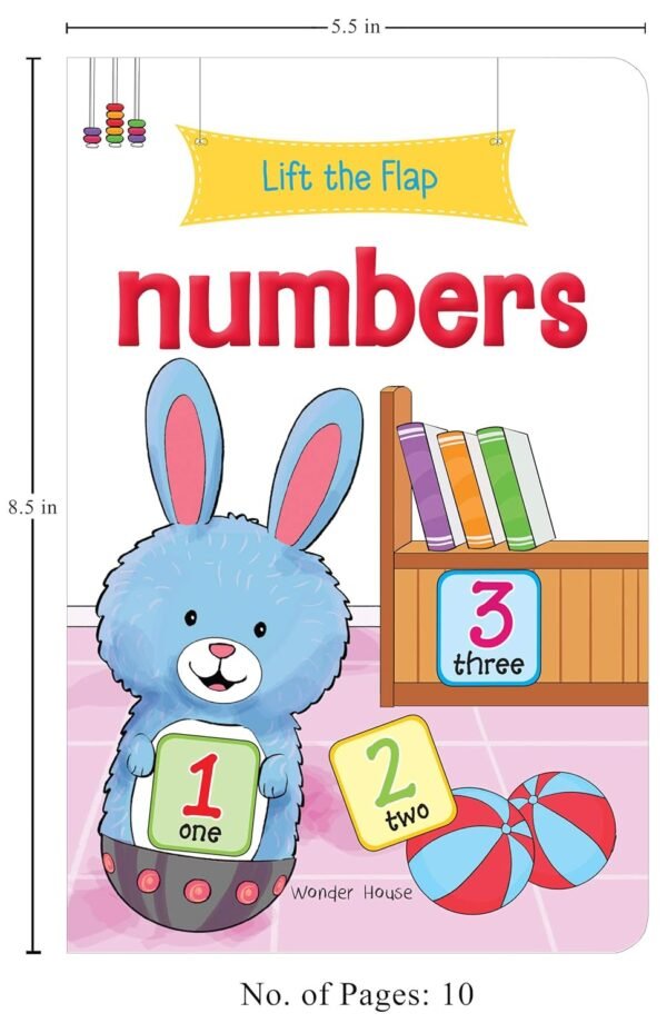 NUMBERS (LIFT THE FLAP) BOOK - Image 6