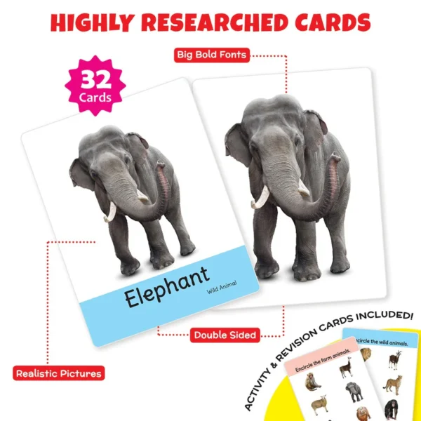 ANIMALS FLASH CARDS - Image 3