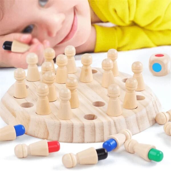 WOODEN MEMORY CHESS - Image 4