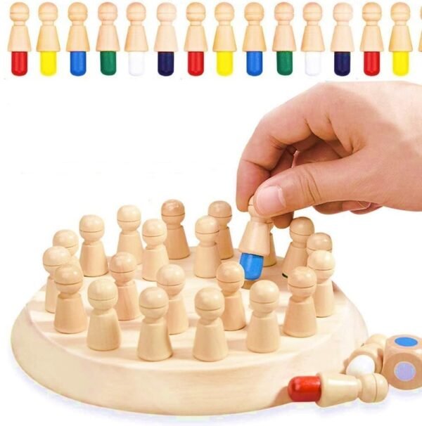 WOODEN MEMORY CHESS - Image 6