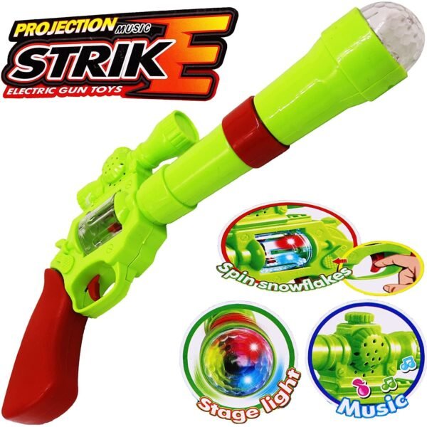PROJECTION AND MUSICAL STRIKE ELECTRIC GUN