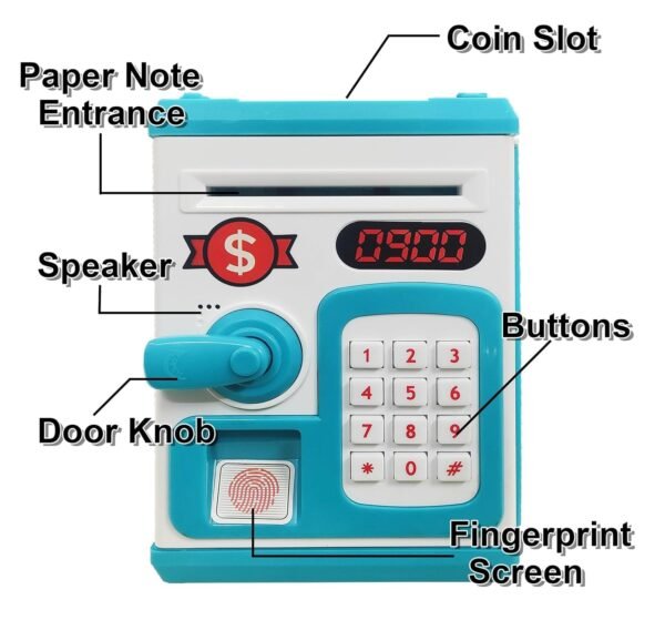 ATM MONEY SAFE LOCKER FOR KIDS - Image 5