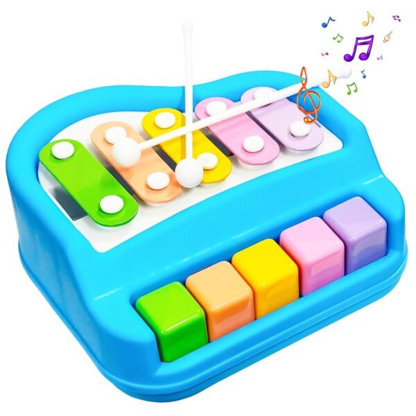 2 IN 1 PIANO WITH XYLOPHONE (SMALL) - Image 4