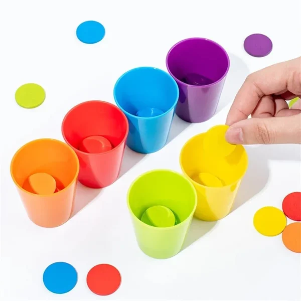 COLOUR CLASSIFICATION STACKING CUP GAME - Image 5