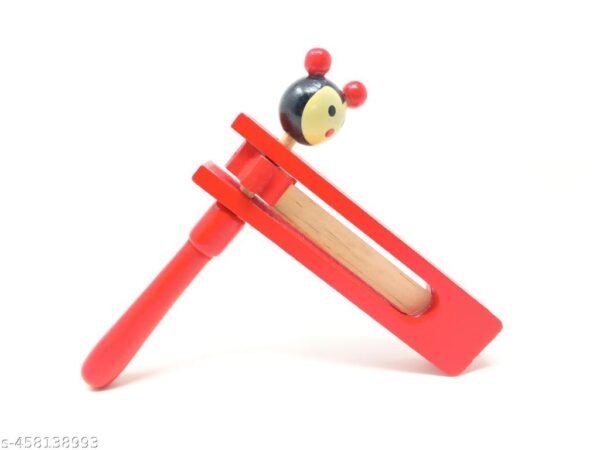 MUSICAL WOODEN RATTLE