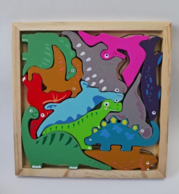 WOODEN COGNITIVE 3D PUZZLE BOARD - Image 3