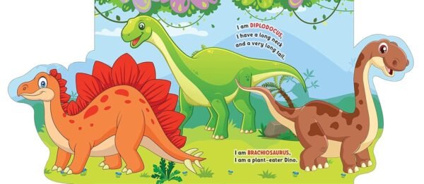 LIFT AND LEARN DINO BOOK - Image 3