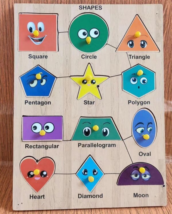 SHAPES PEG BOARD