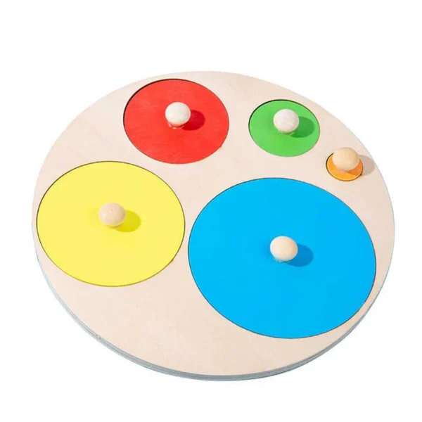 MONTESSORI PEG BOARD (CIRCLE SHAPE) - Image 2