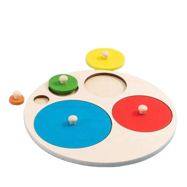 MONTESSORI PEG BOARD (CIRCLE SHAPE) - Image 3