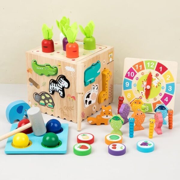 8 IN 1 MULTIFUNCTIONAL MONTESSORI TOY - Image 7