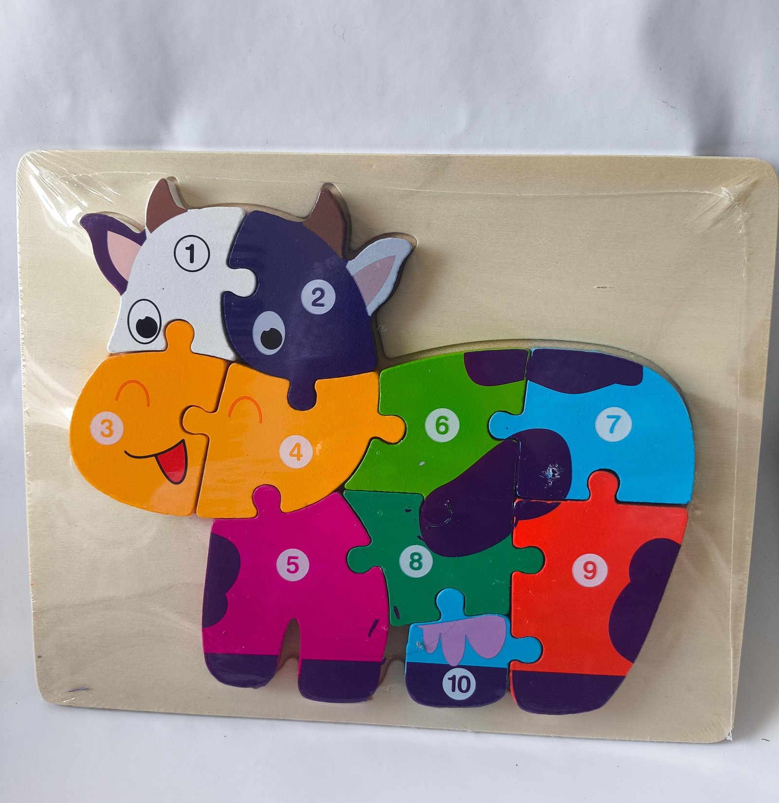 WOODEN NUMBER PUZZLE - Image 2