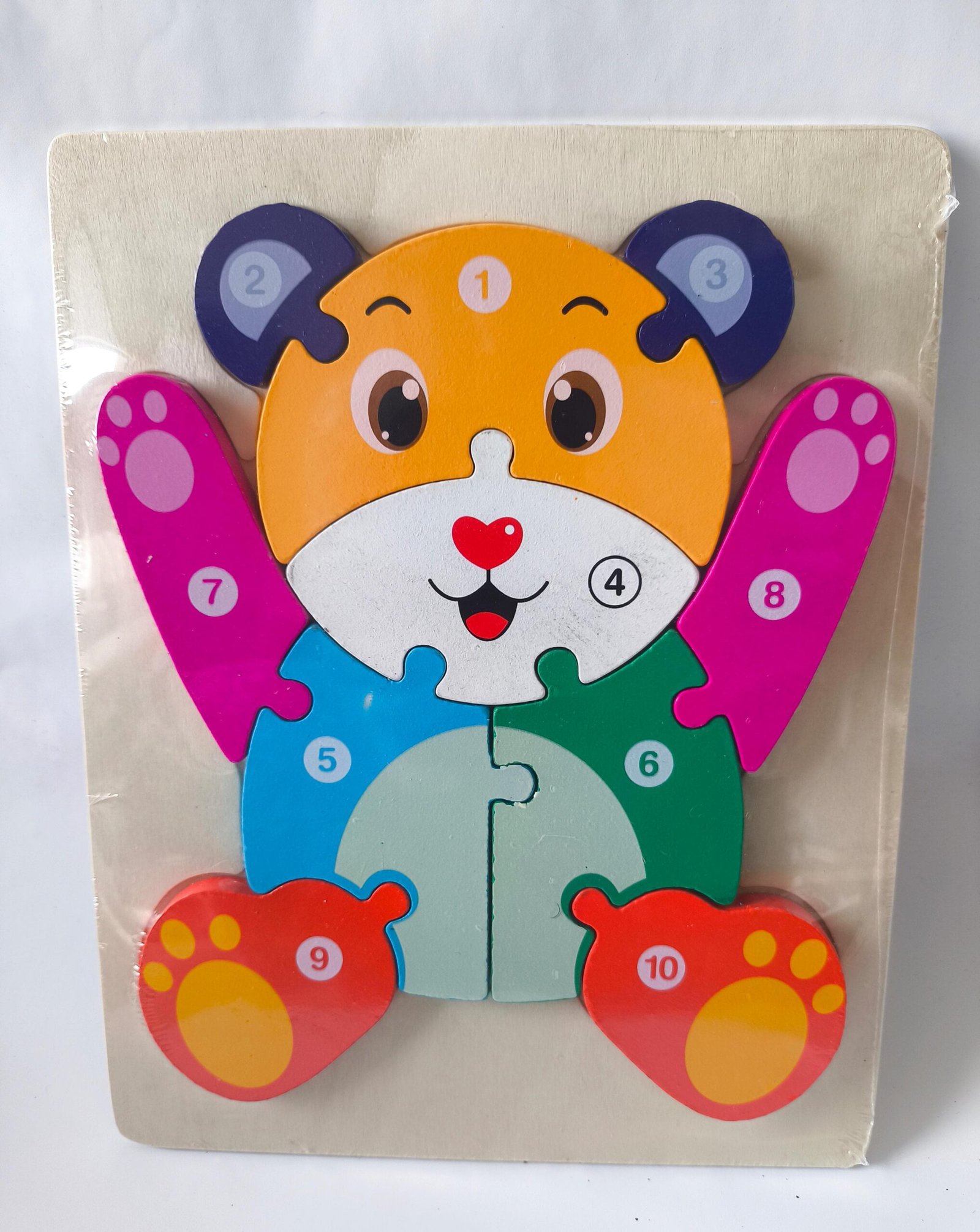 WOODEN NUMBER PUZZLE - Image 6