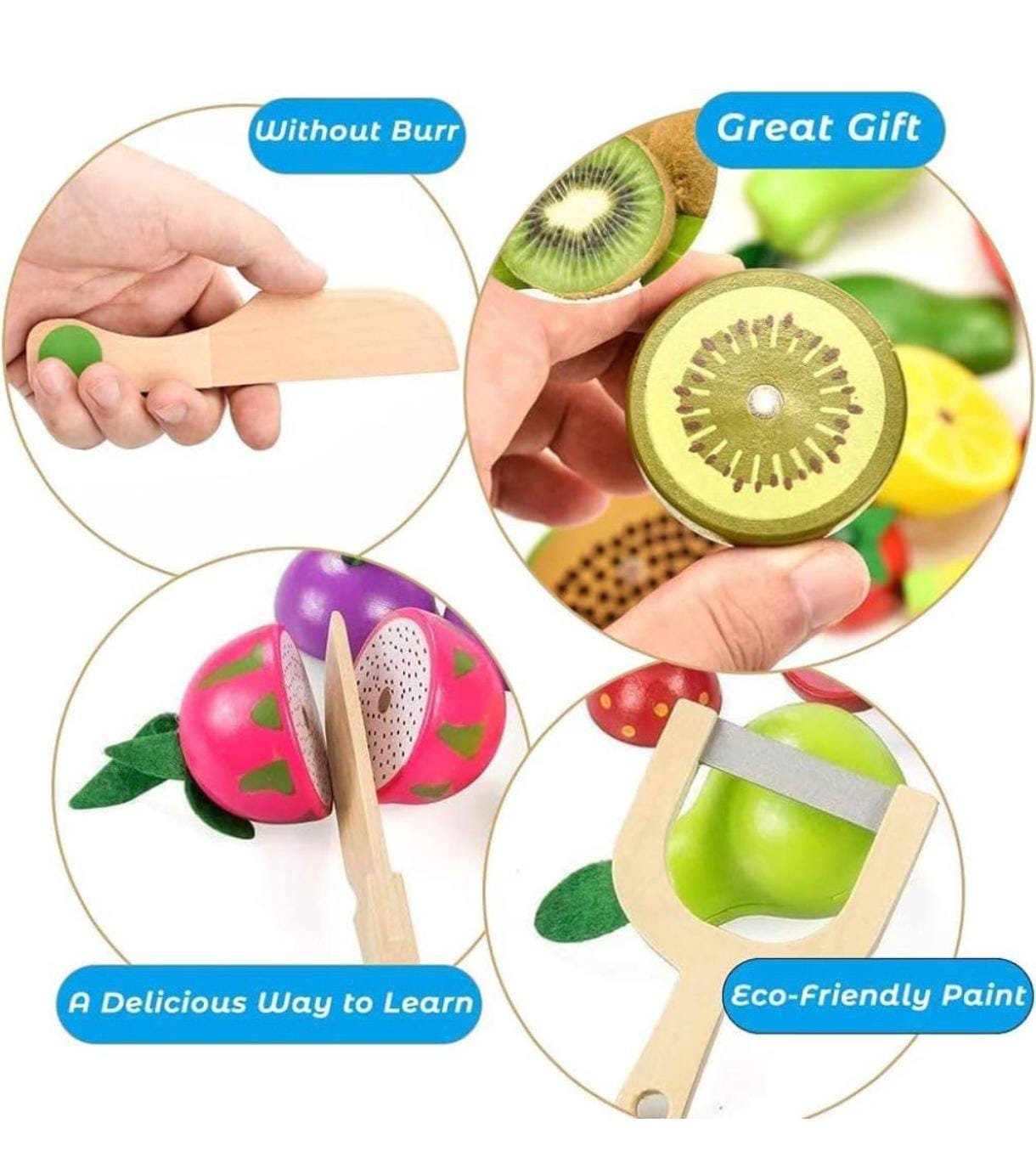 WOODEN FRUIT BASKET - Image 5