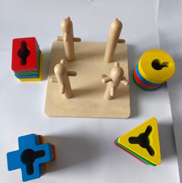 GEOMETRIC FOUR COLUMN SET TOY - Image 8