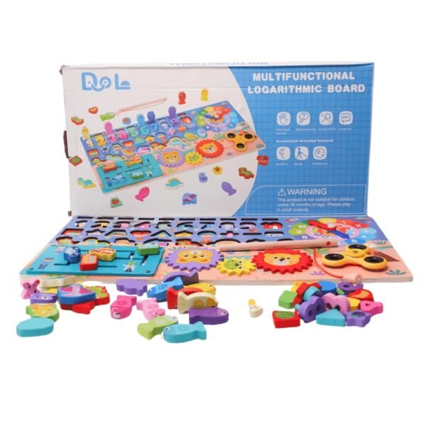 MULTIFUNCTIONAL LOGARITHMIC BOARD (9 IN 1 TOY)