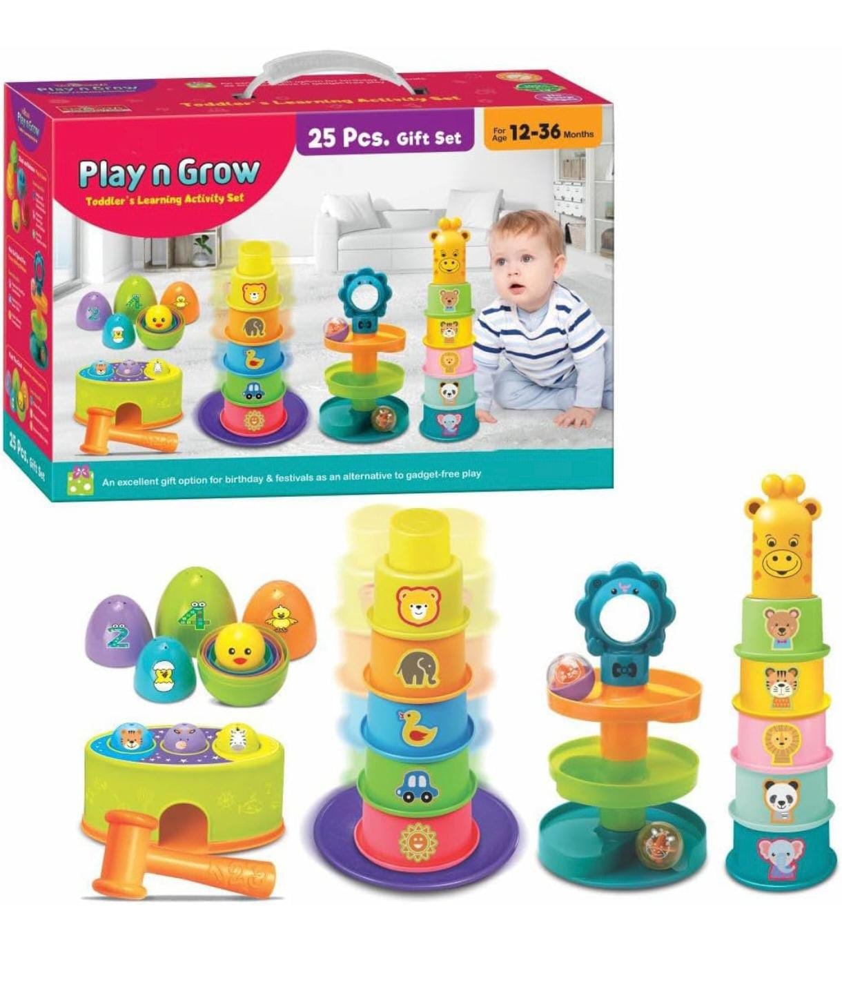 PLAY AND GROW TODDLERS ACTIVITY SET