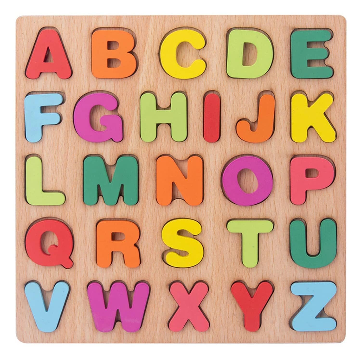 WOODEN CAPITAL LETTERS PIN BOARD (SMALL)